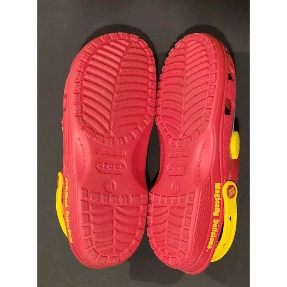 Crocs Lucky Charms Classic Clog Magically Delicious size Men's 11 Women’s 13 Red
